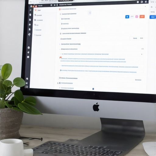 Person analyzing Swedish SEO data on computer