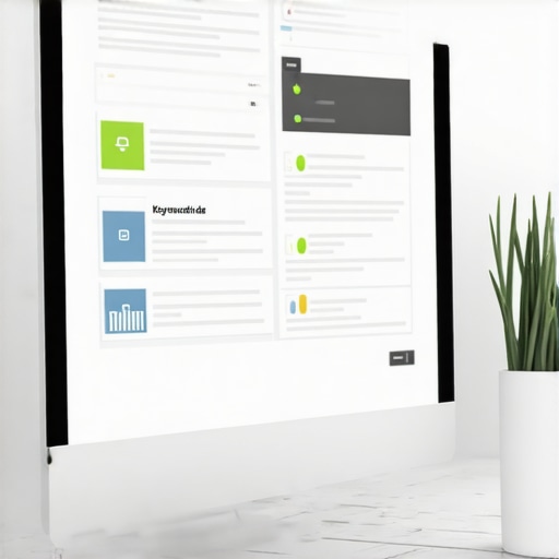 Person analyzing Swedish SEO keywords on a computer screen