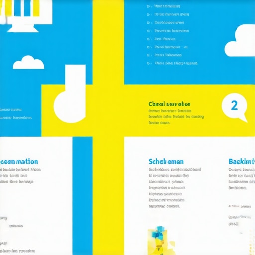 Infographic illustrating key Swedish SEO tactics including local keywords, schema markup, and backlink strategy.